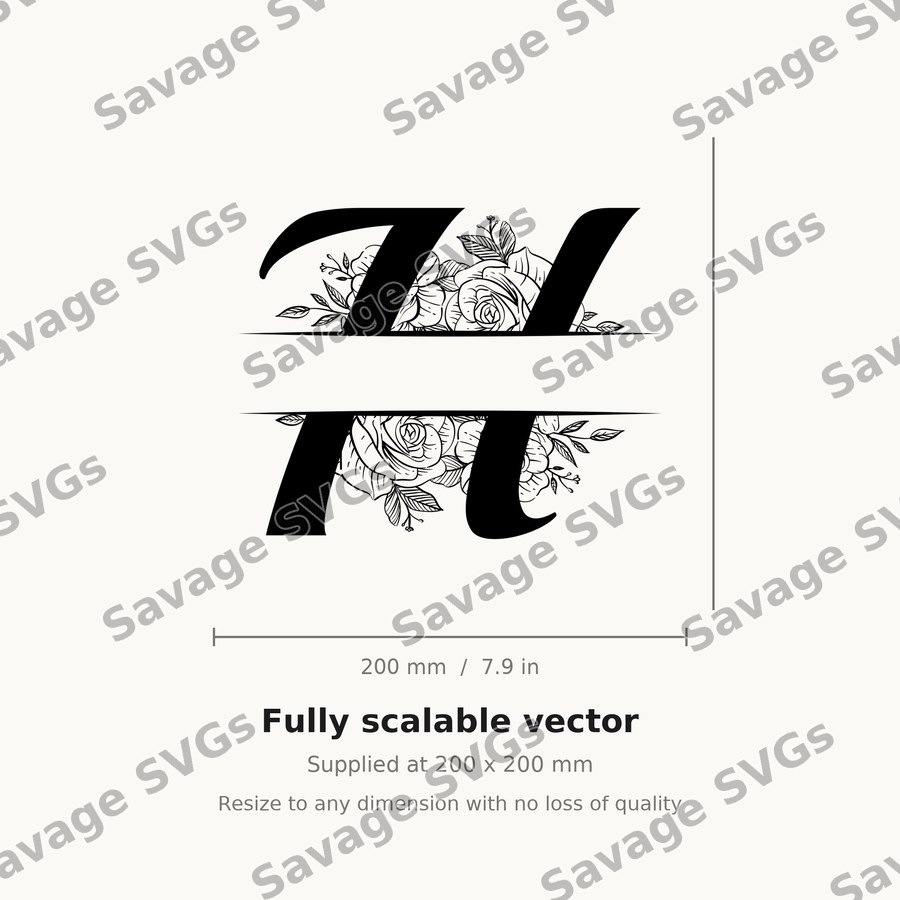 Split Monogram Spilt Letter 8 01