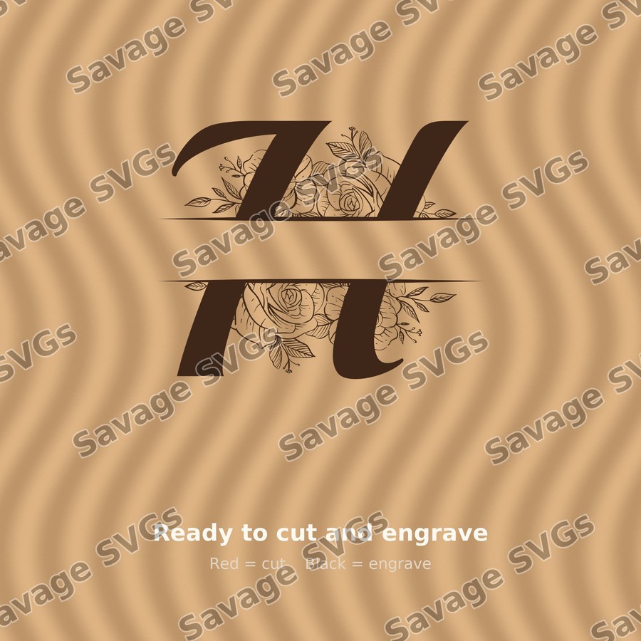 Split Monogram Spilt Letter 8 01