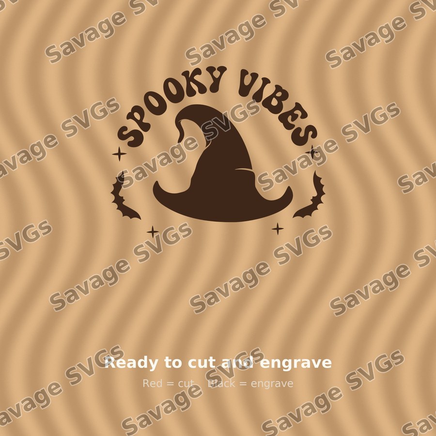 Spooky Vibes Witch Hat
