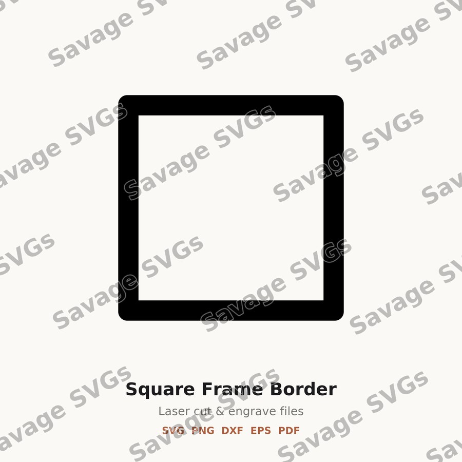 Square Frame Border