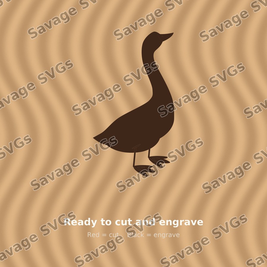 Standing Goose