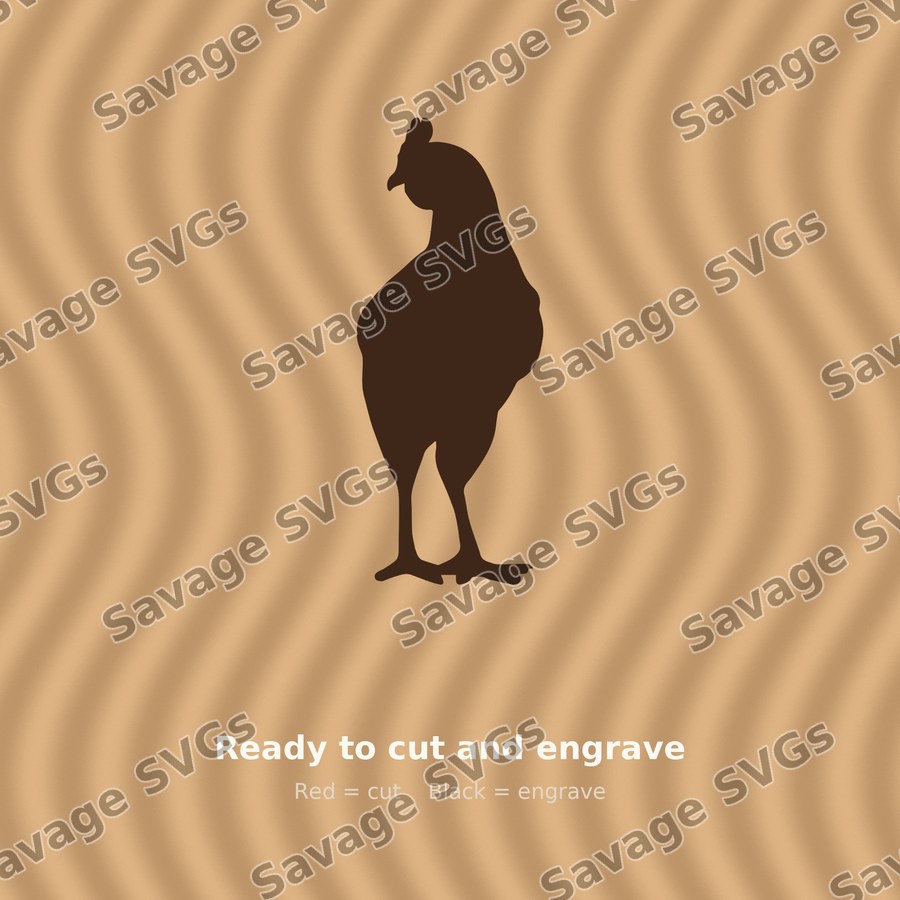 Standing Hen