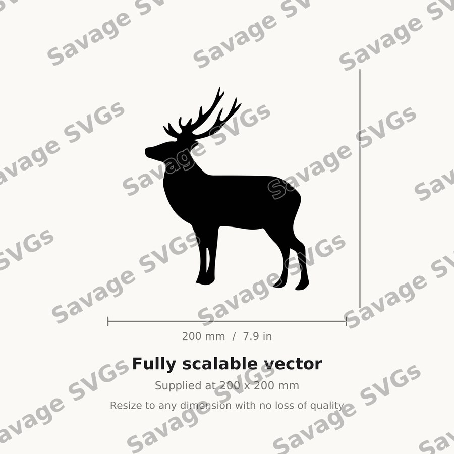 Standing Stag