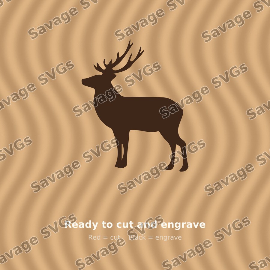 Standing Stag