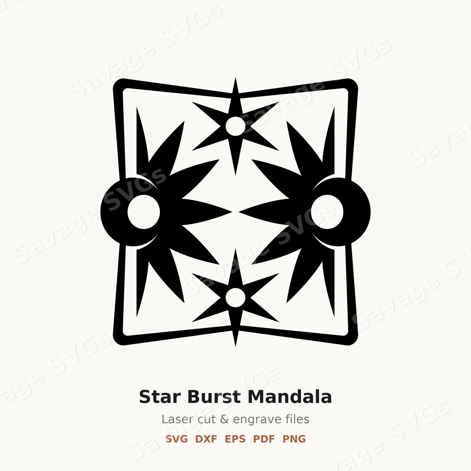 Star Burst Mandala