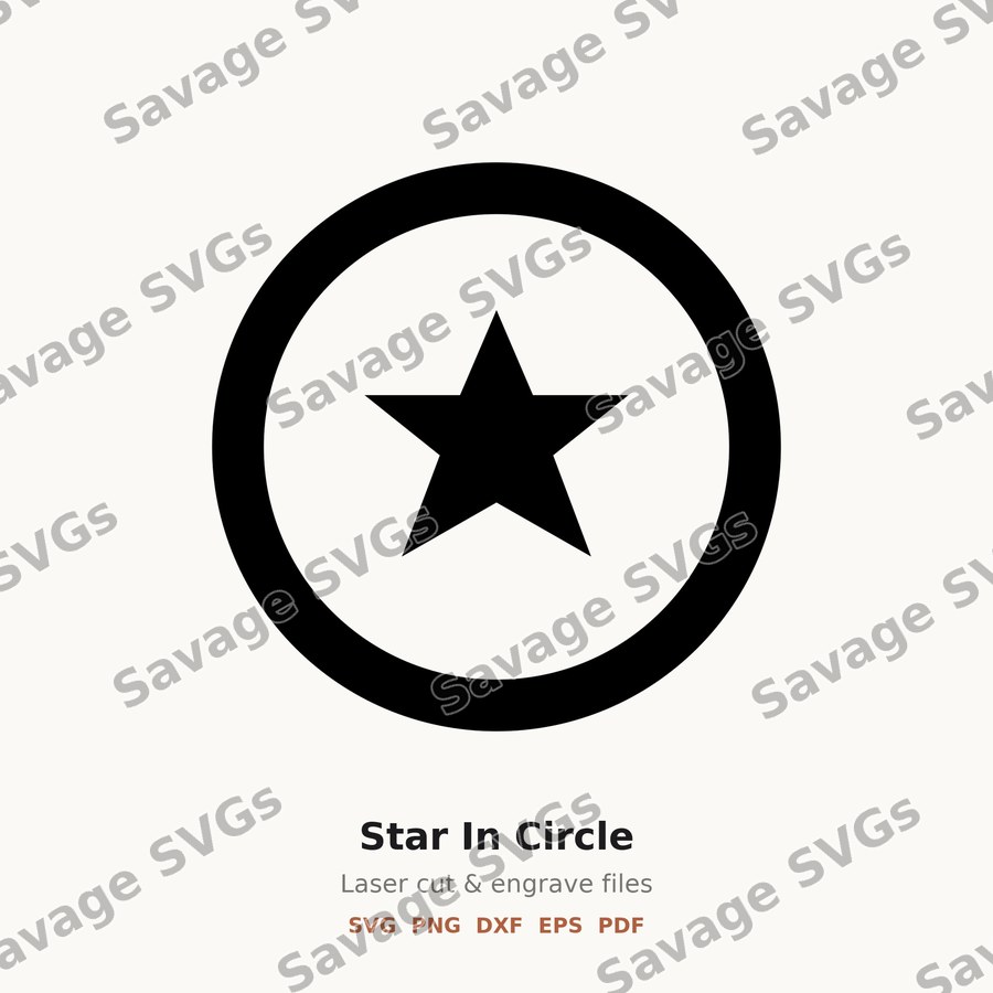 Star In Circle