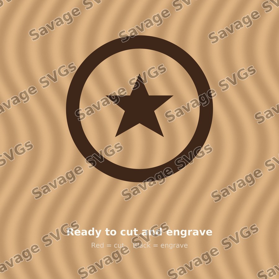 Star In Circle