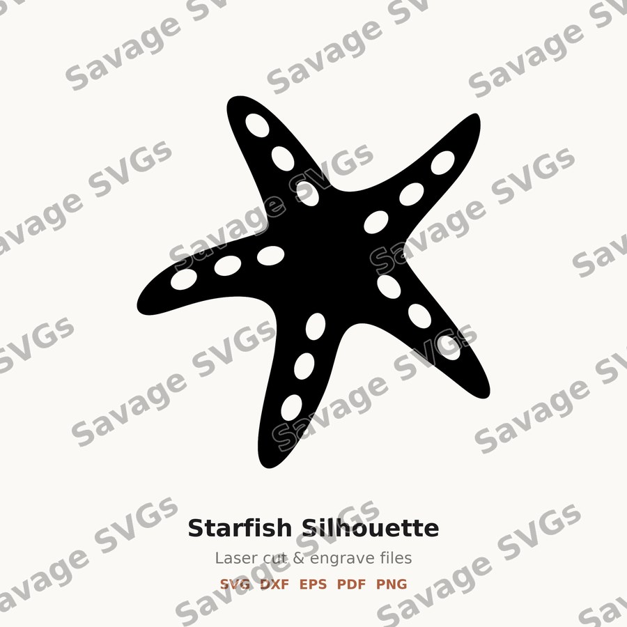 Starfish Silhouette