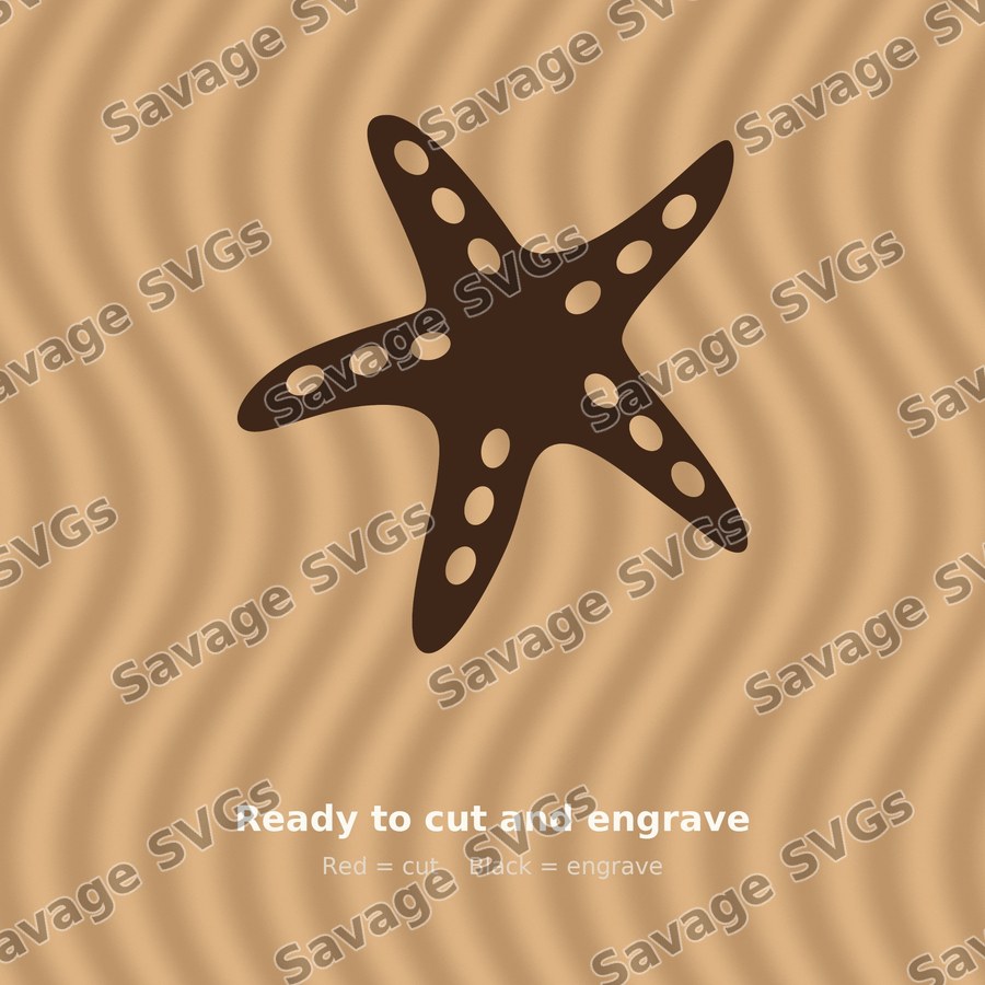 Starfish Silhouette