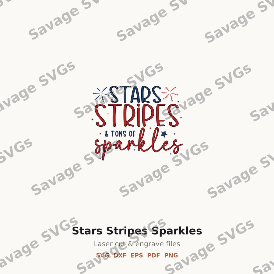 Stars Stripes Sparkles