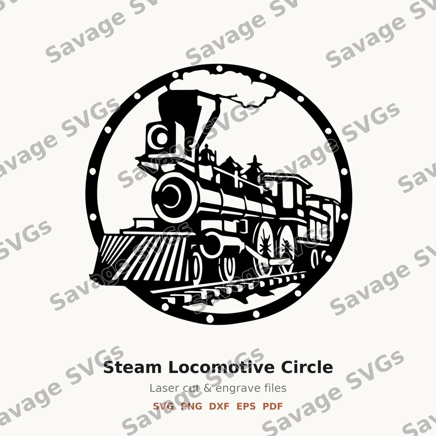 Steam Locomotive Circle