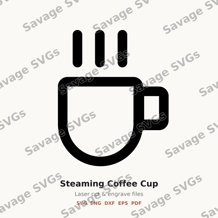 Steaming Coffee Cup