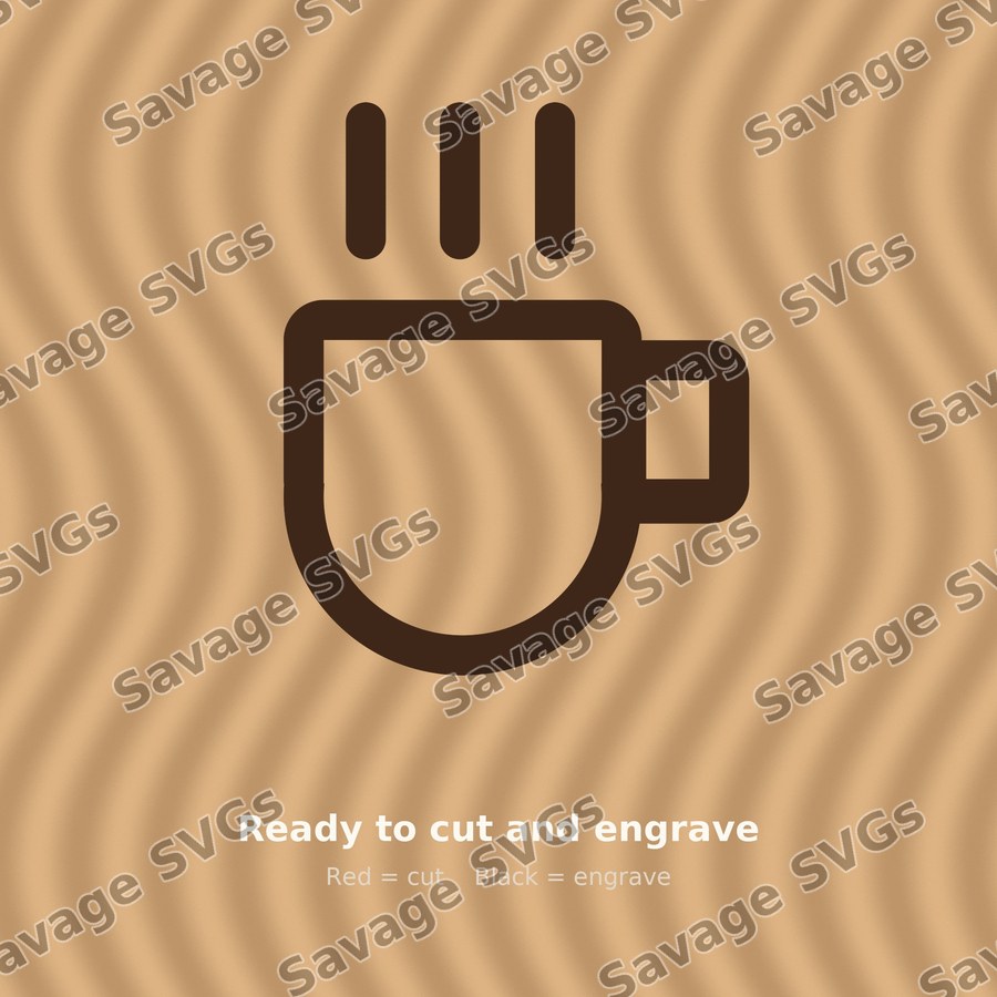 Steaming Coffee Cup