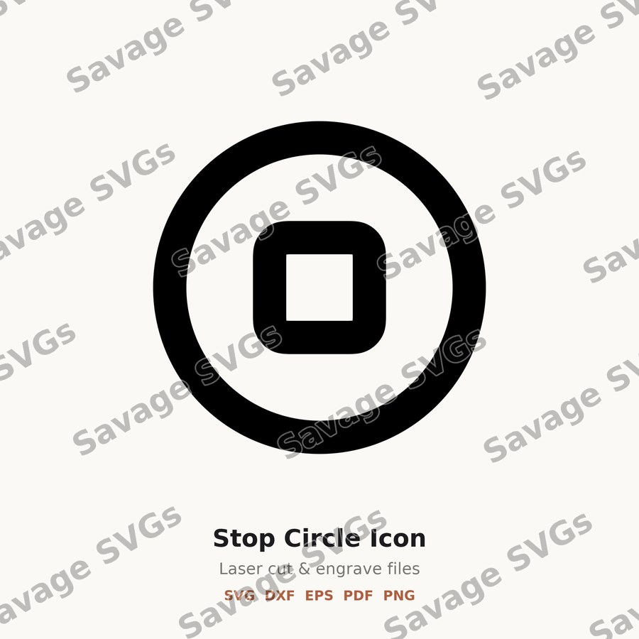 Stop Circle Icon