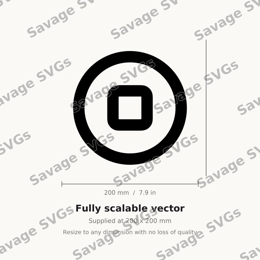 Stop Circle Icon
