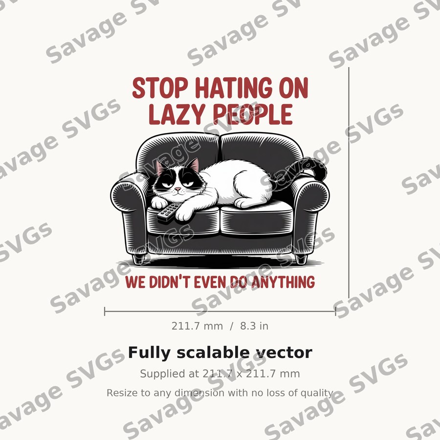Stop Hating On Lazy People