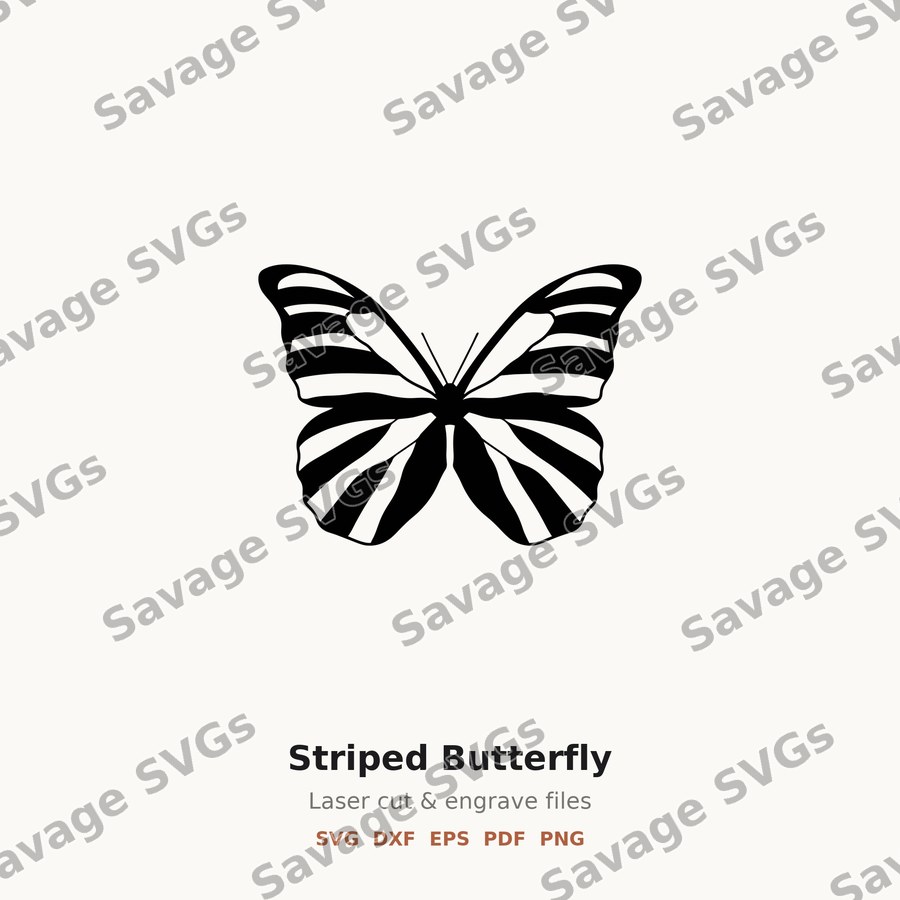 Striped Butterfly