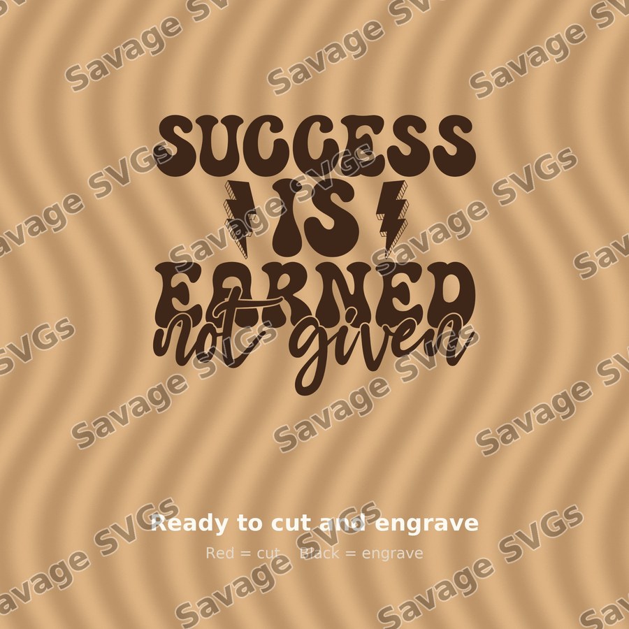 Success Is Earned