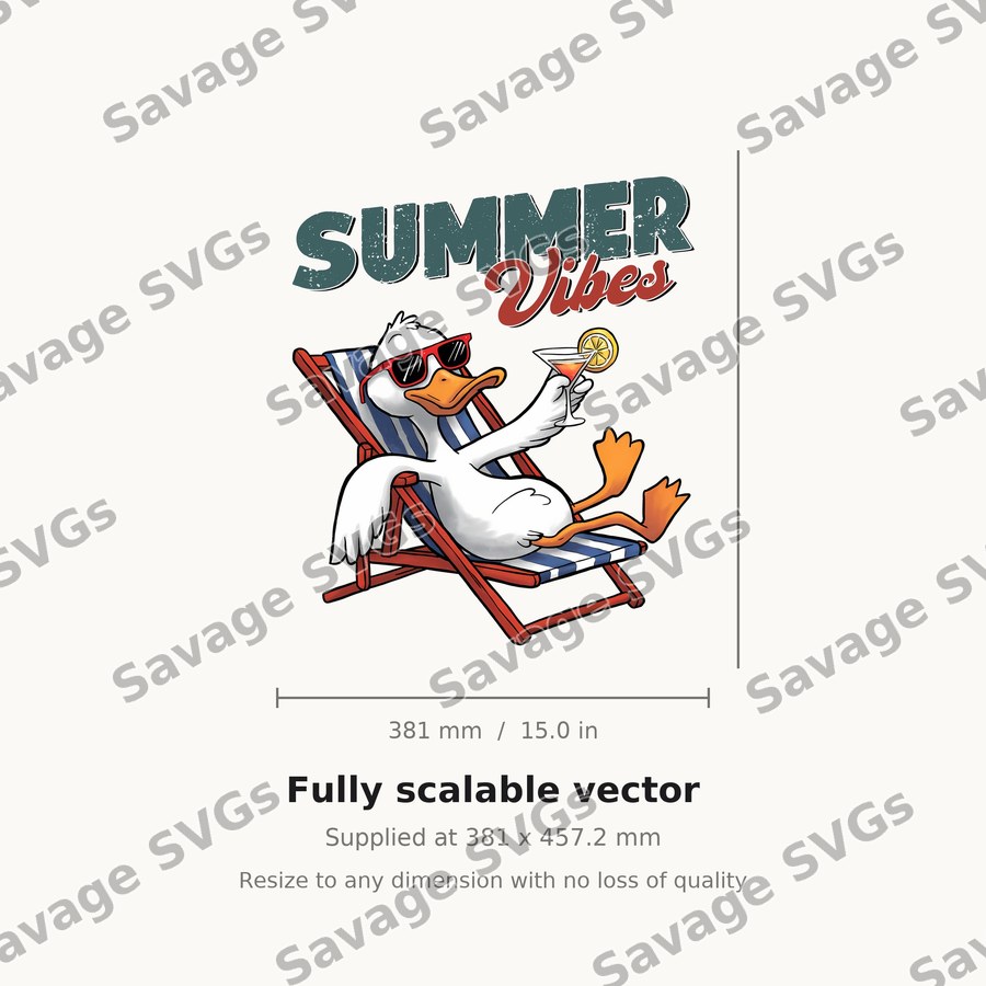 Summer Vibes Duck