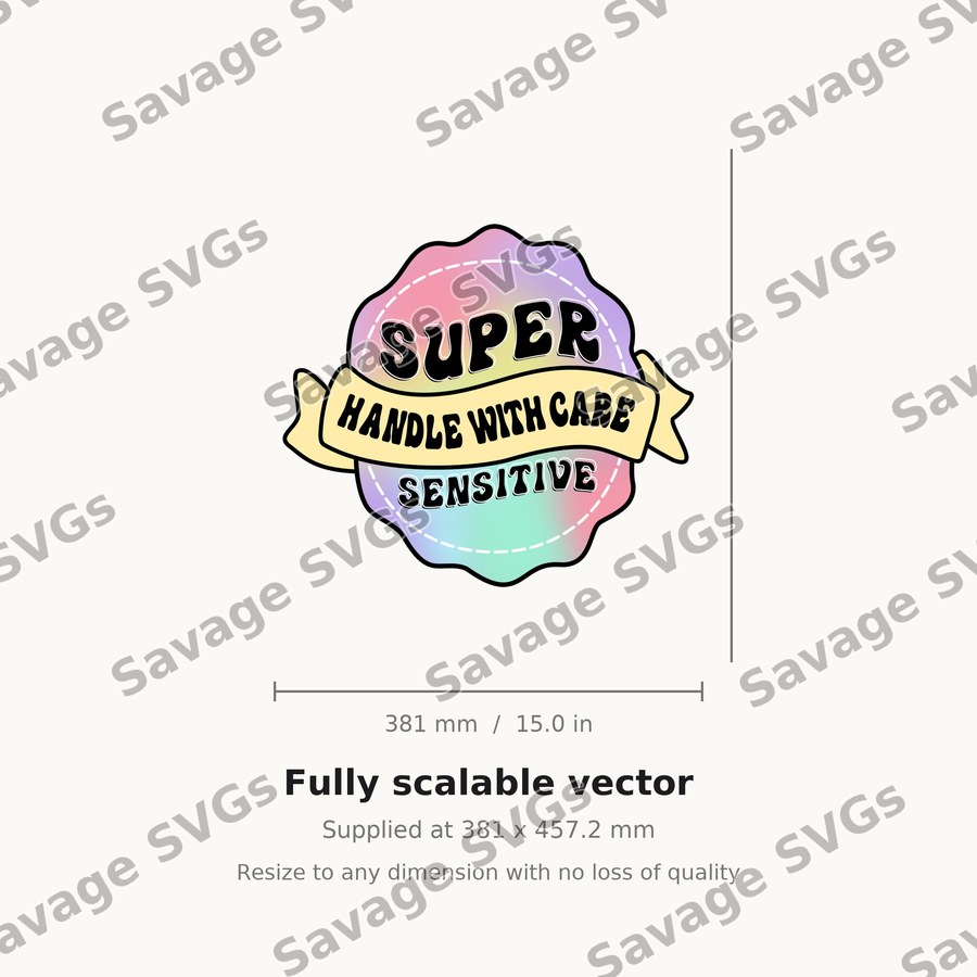 Super Sensitive Handle With Care