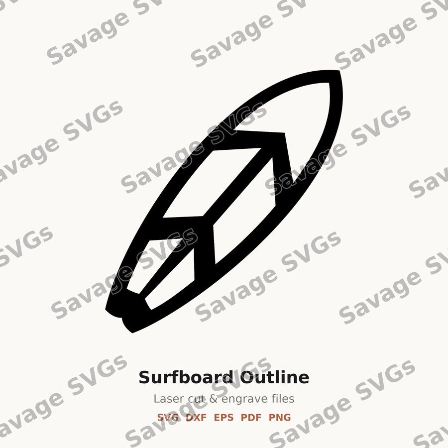 Surfboard Outline