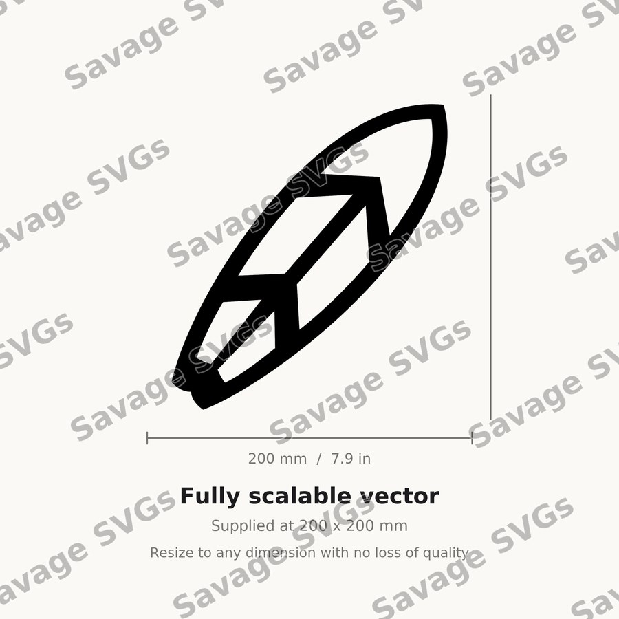 Surfboard Outline