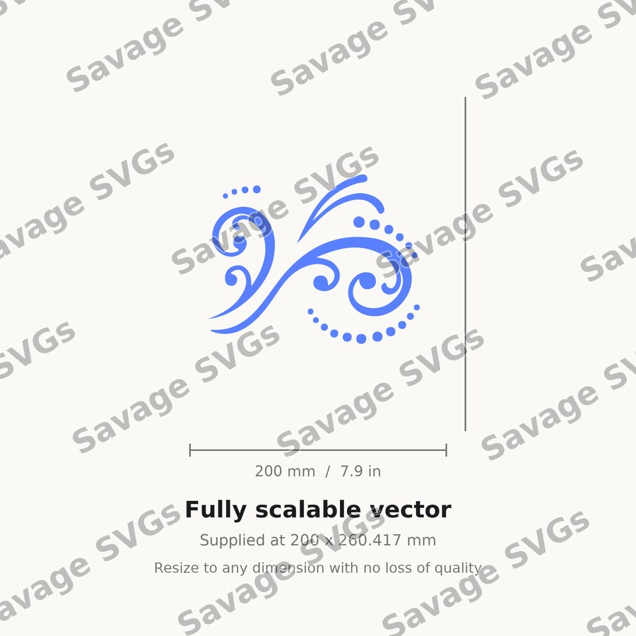 Swirl Flourish Design
