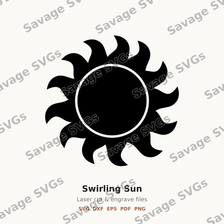 Swirling Sun
