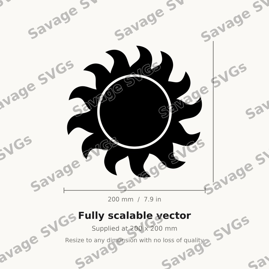 Swirling Sun