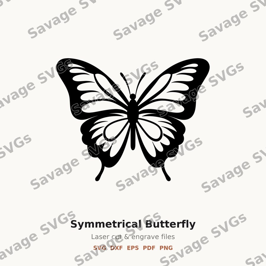 Symmetrical Butterfly