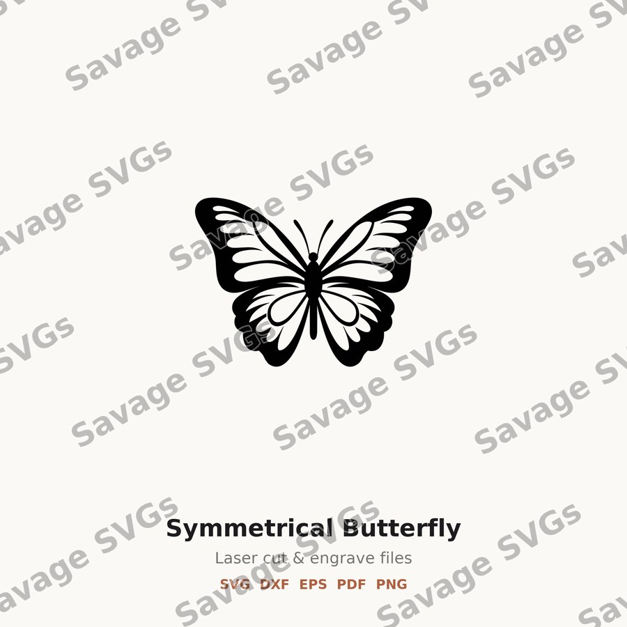 Symmetrical Butterfly