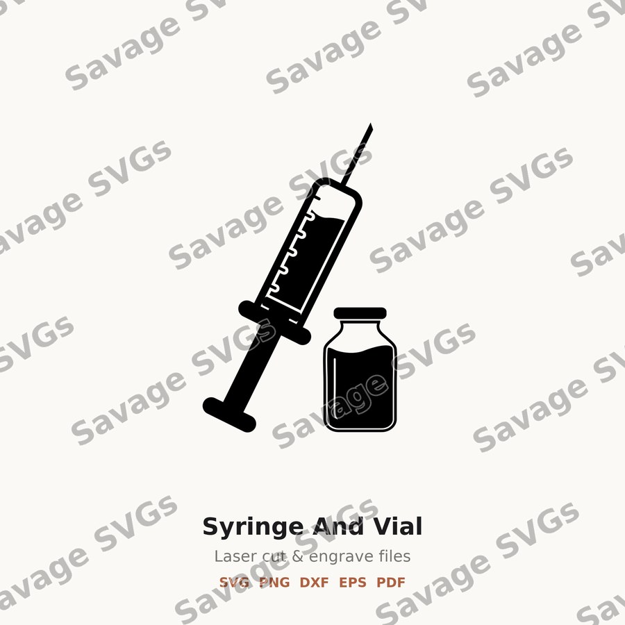 Syringe And Vial