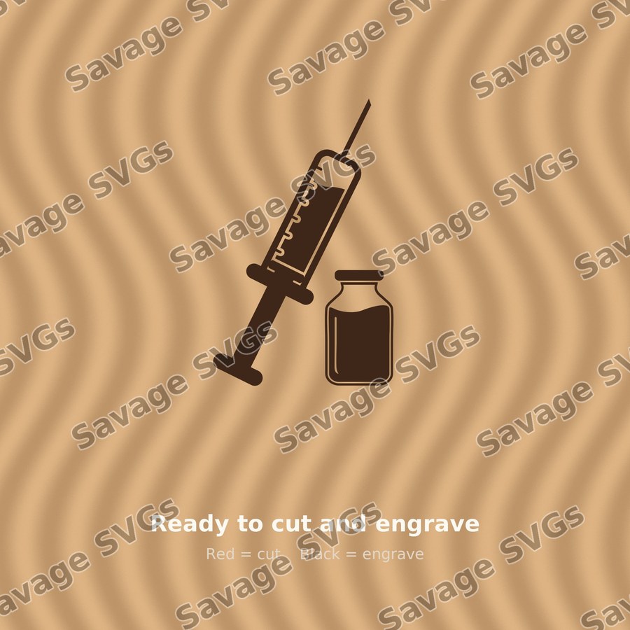 Syringe And Vial