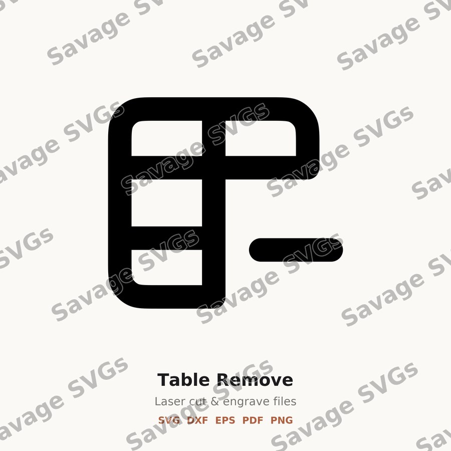 Table Remove