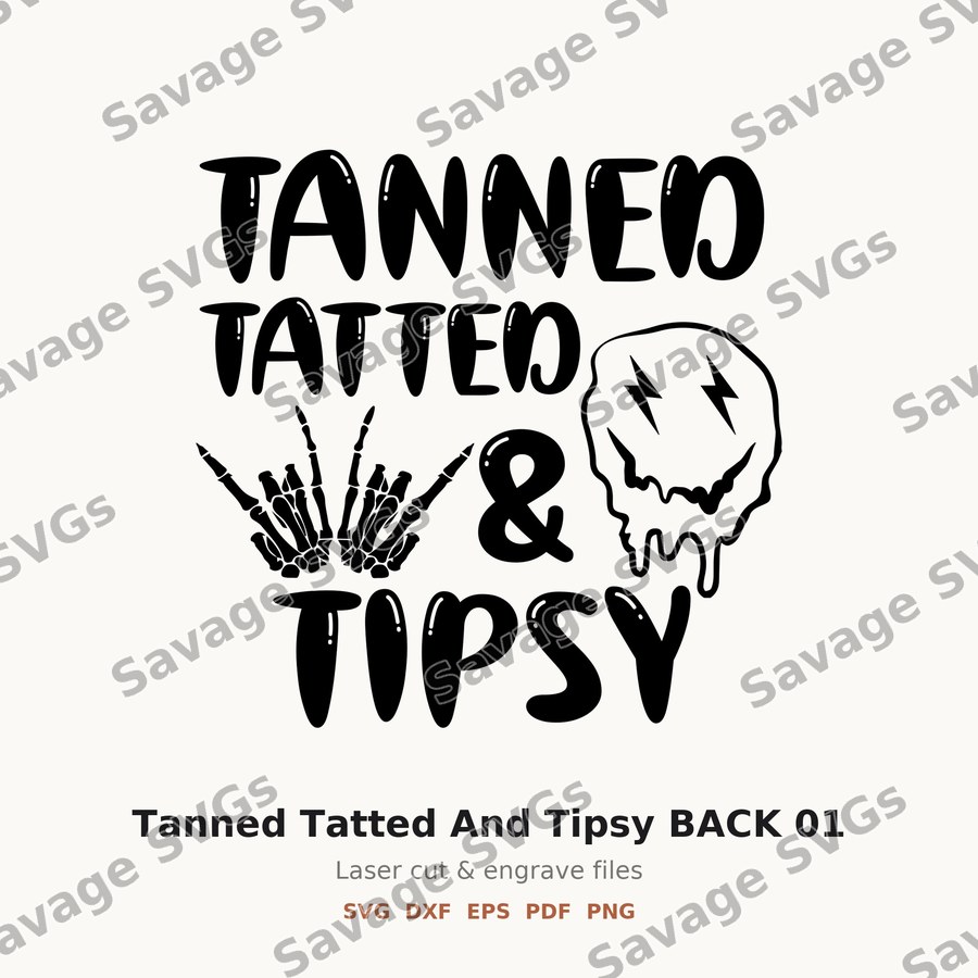 Tanned Tatted And Tipsy BACK 01