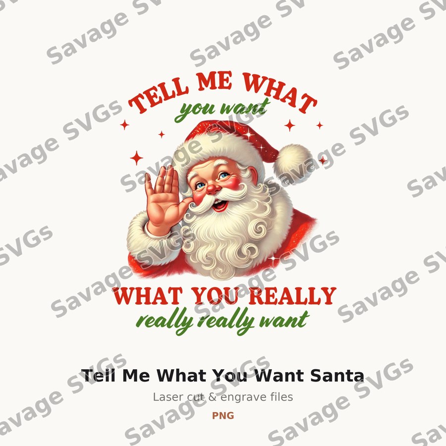 Tell Me What You Want Santa