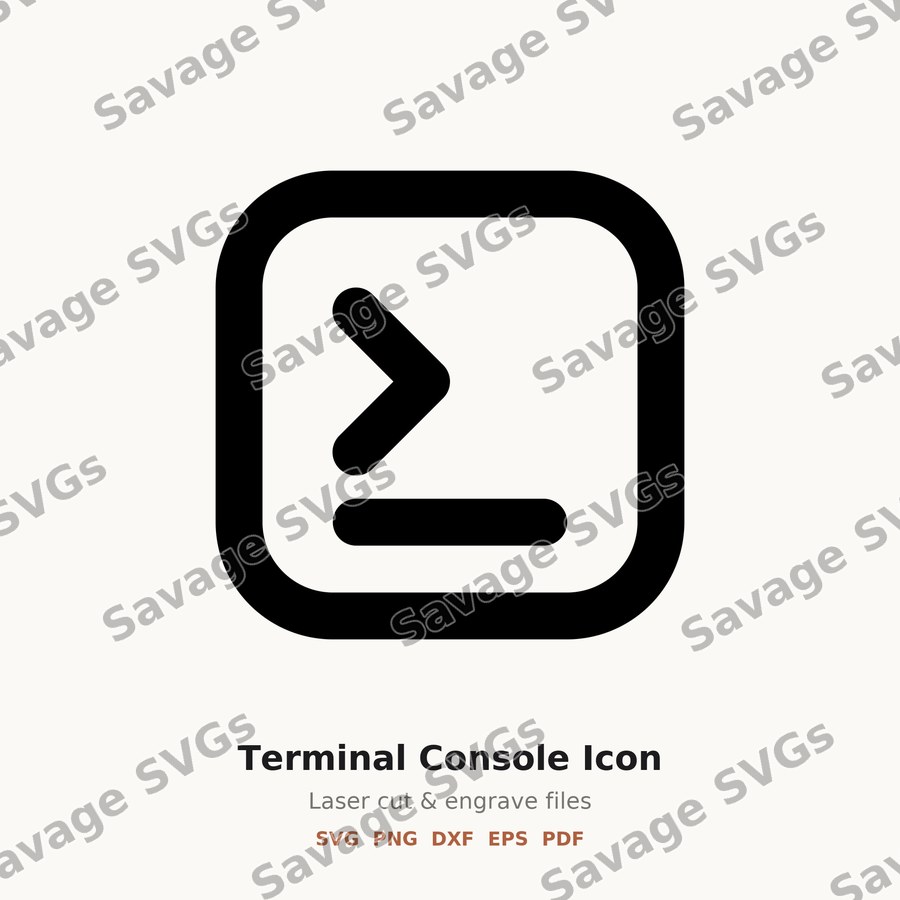 Terminal Console Icon
