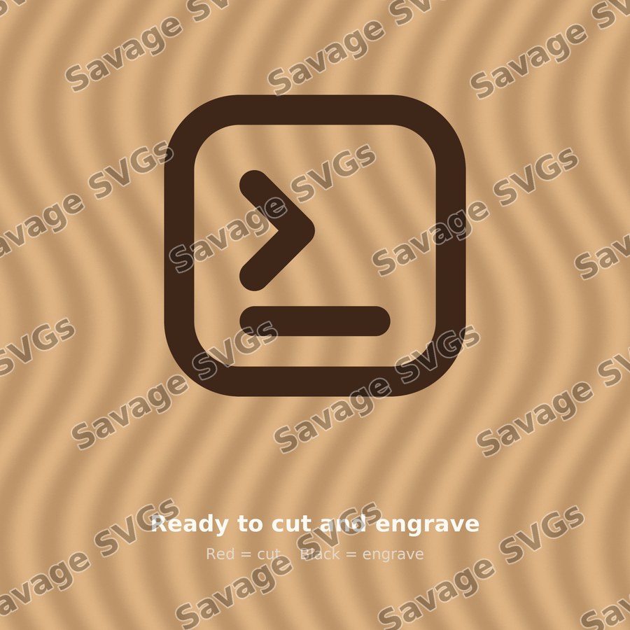 Terminal Console Icon