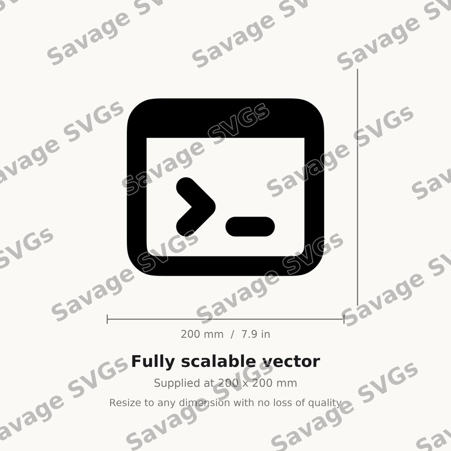 Terminal Window Icon