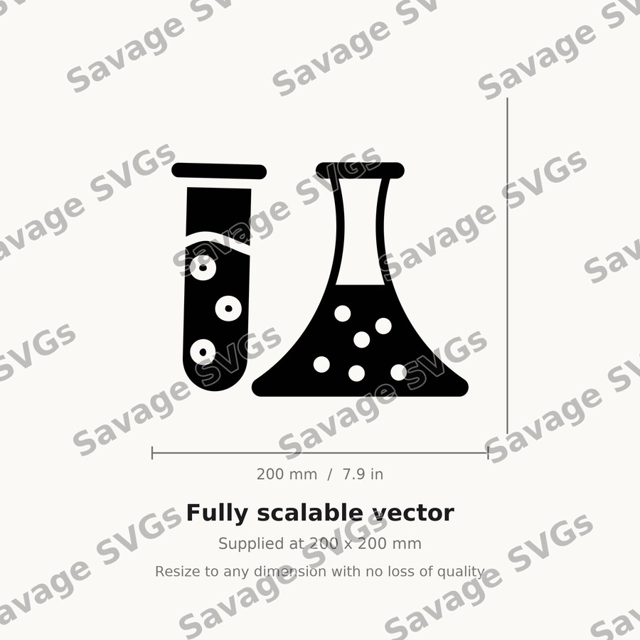 Test Tube And Flask