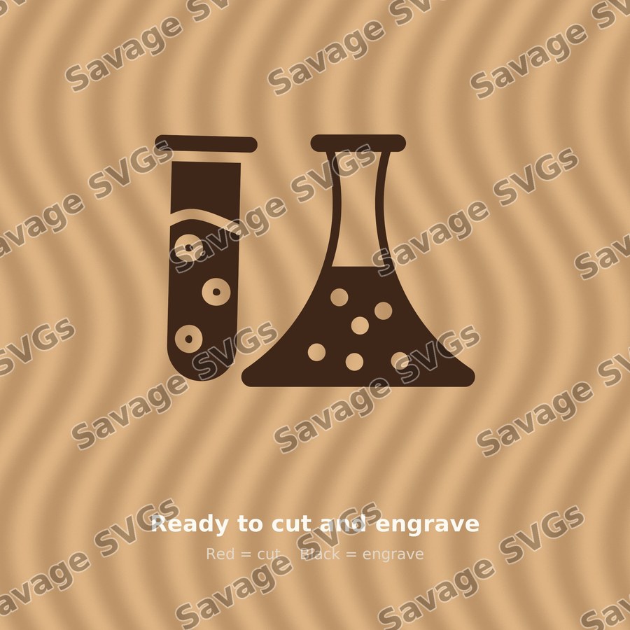 Test Tube And Flask