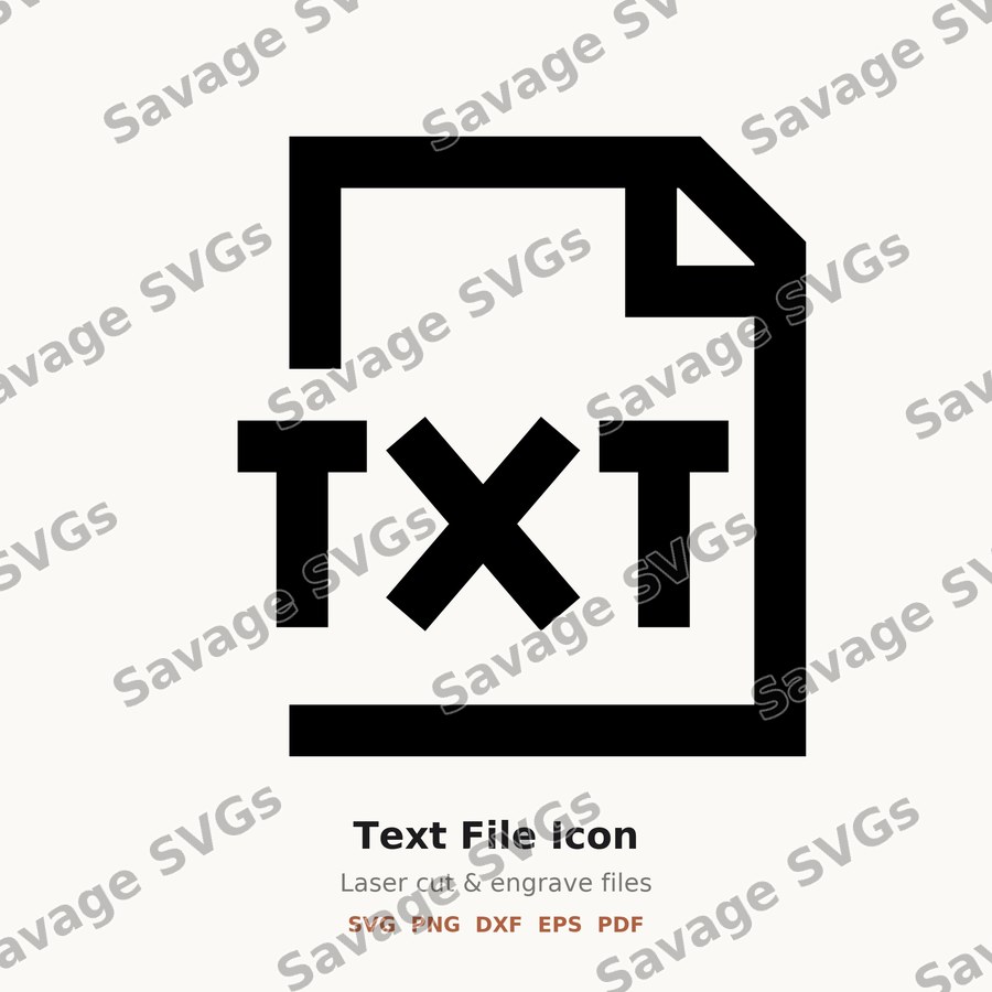 Text File Icon