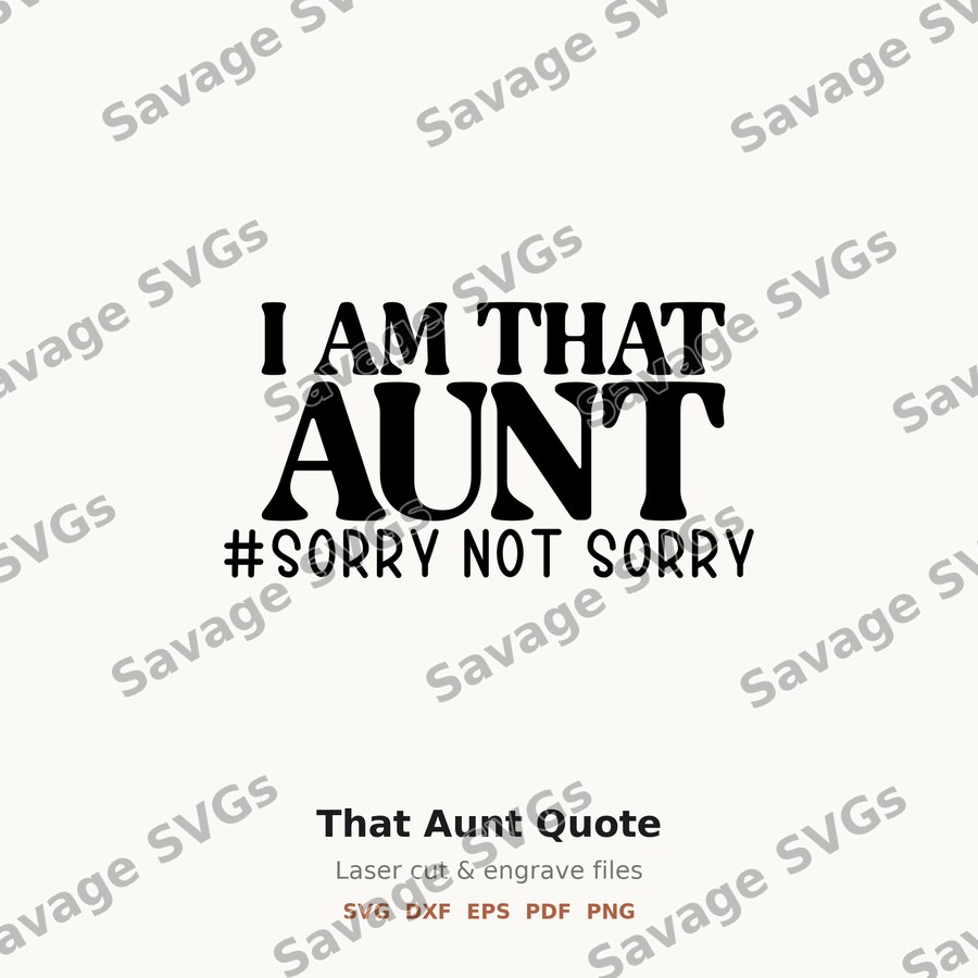 That Aunt Quote