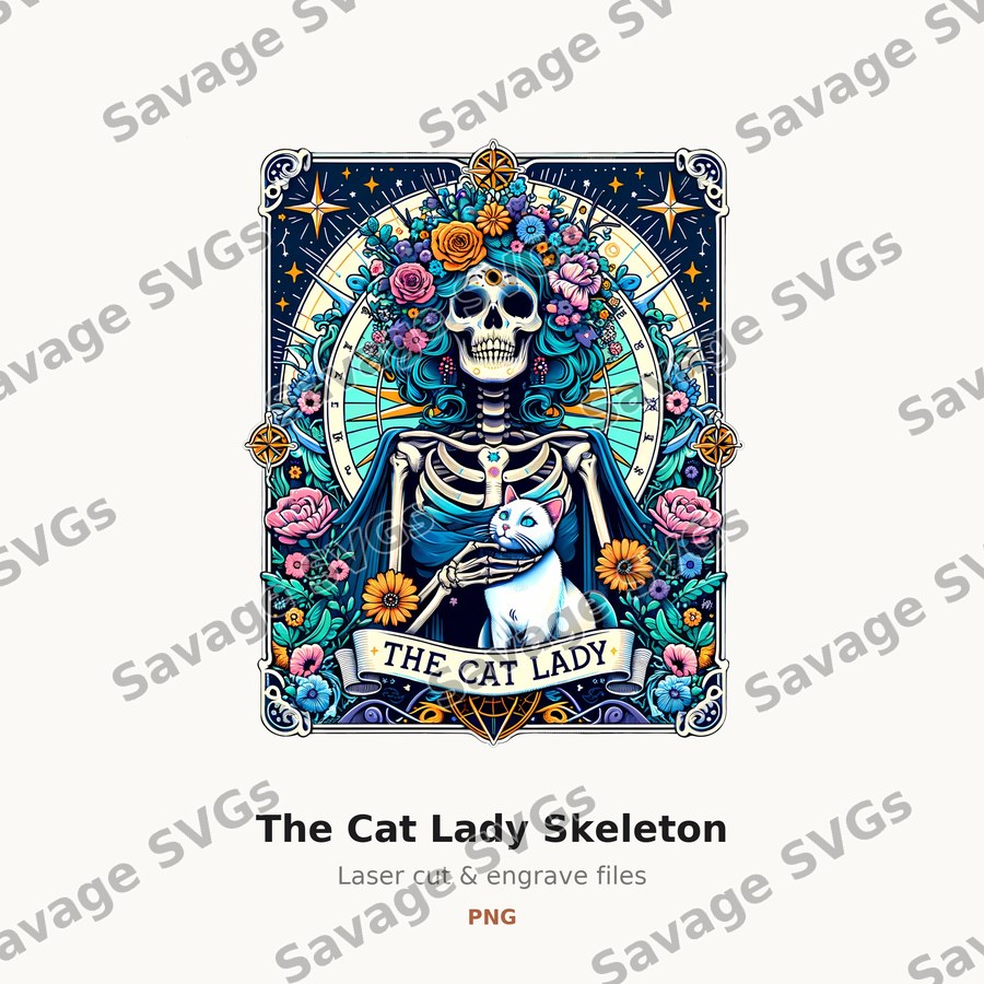 The Cat Lady Skeleton