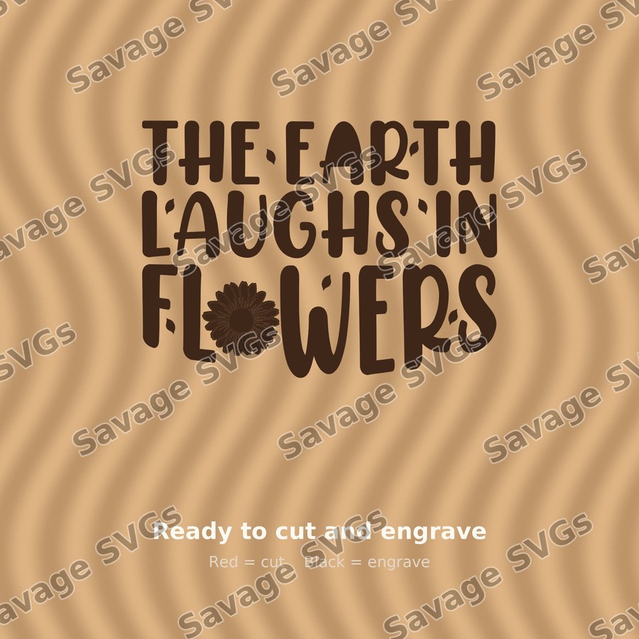 The Earth Laughs Quote