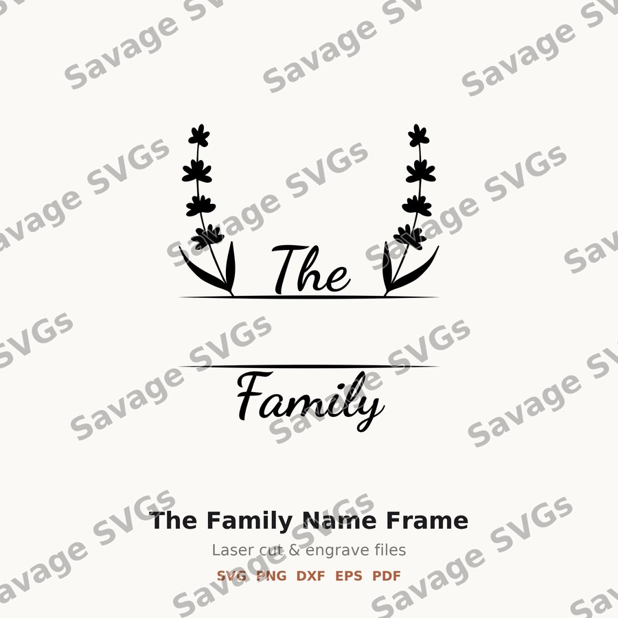 The Family Name Frame