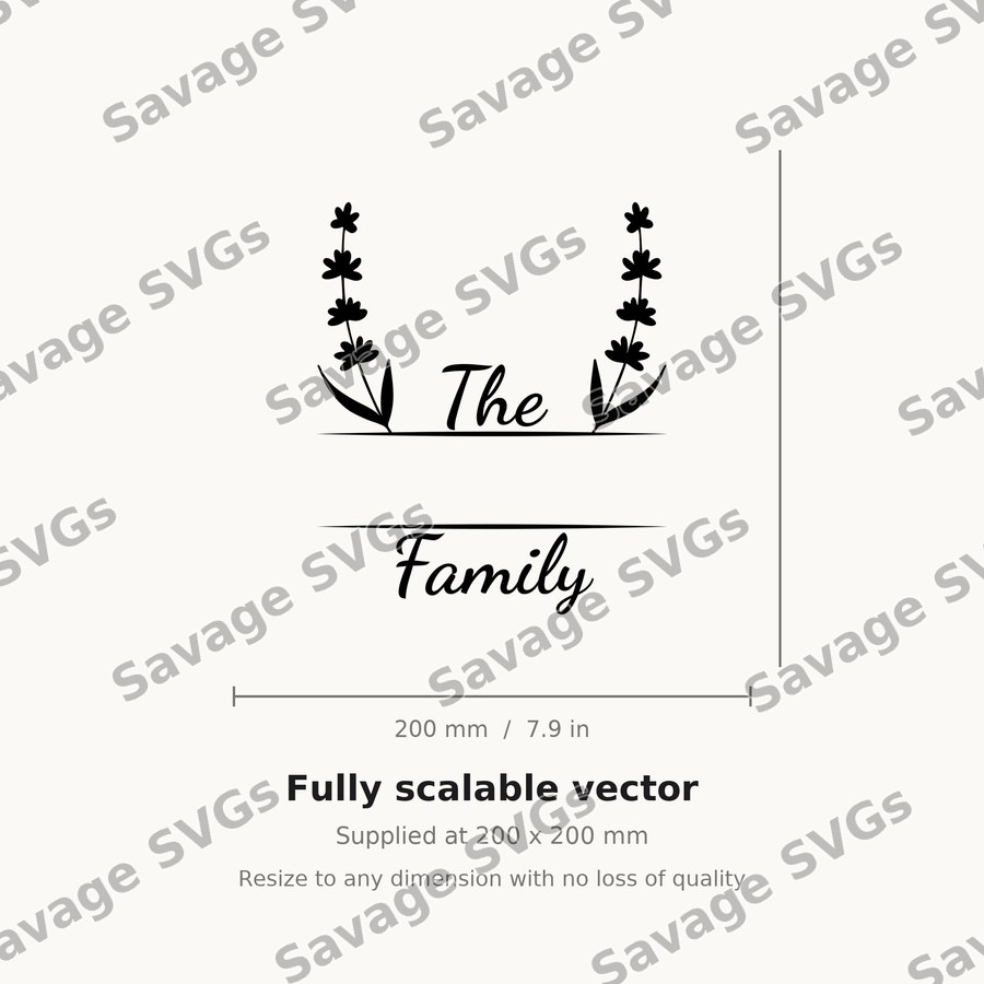 The Family Name Frame