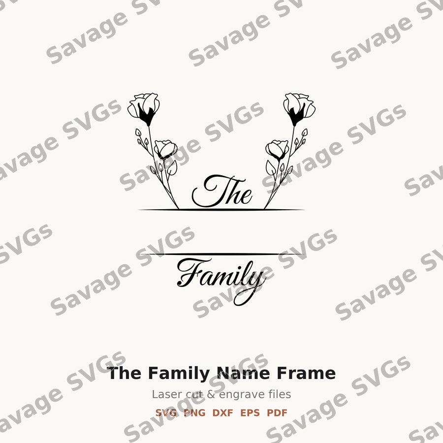 The Family Name Frame