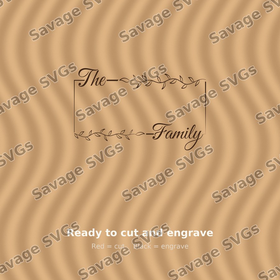 The Family Name Frame