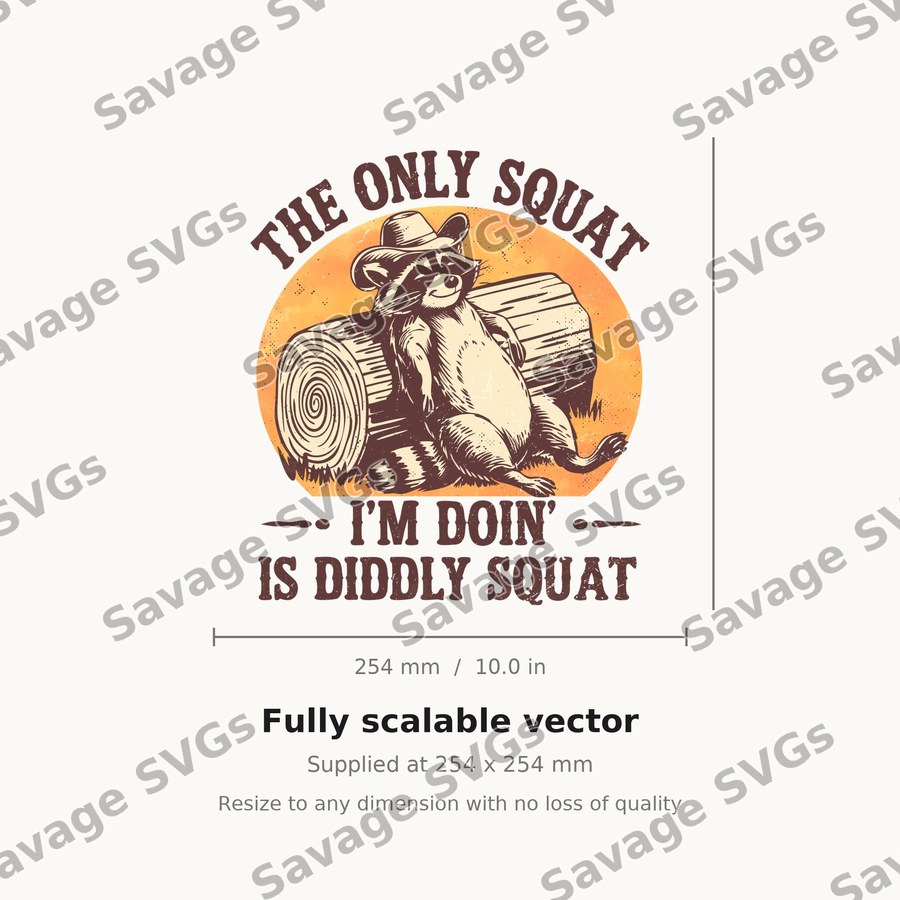 The Only Squat I'm Doin